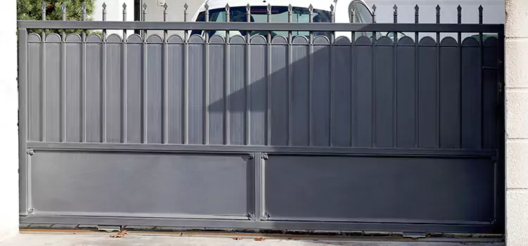 Metal Driveway Gate Installation Meridian