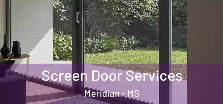 Screen Door Services Meridian - MS